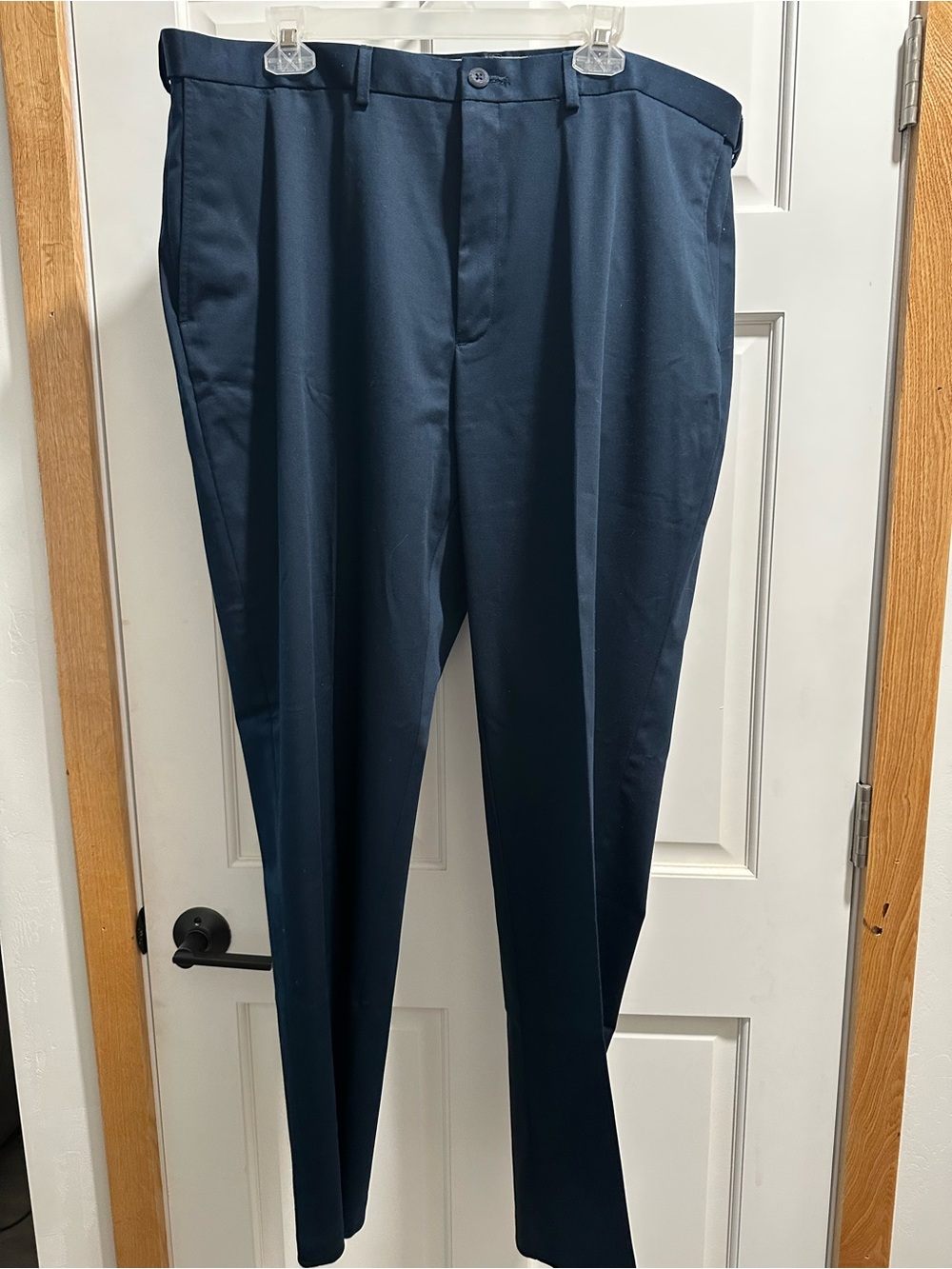 Haggar Men's Navy Blue Dress Pants